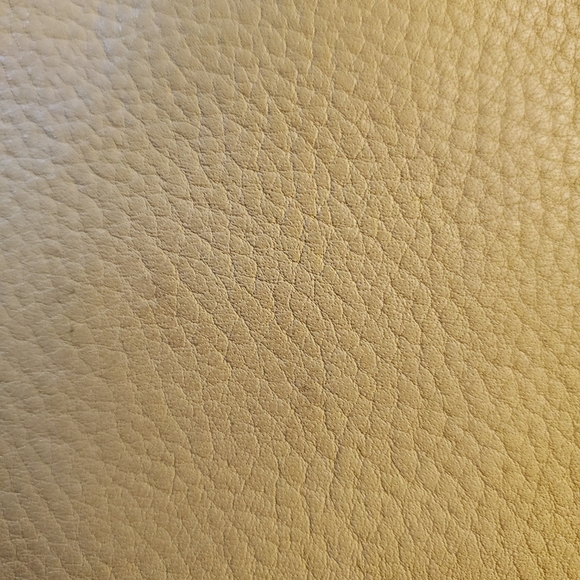 Gustto Pebble Leather Handbag in Light Green - Picture 12 of 13